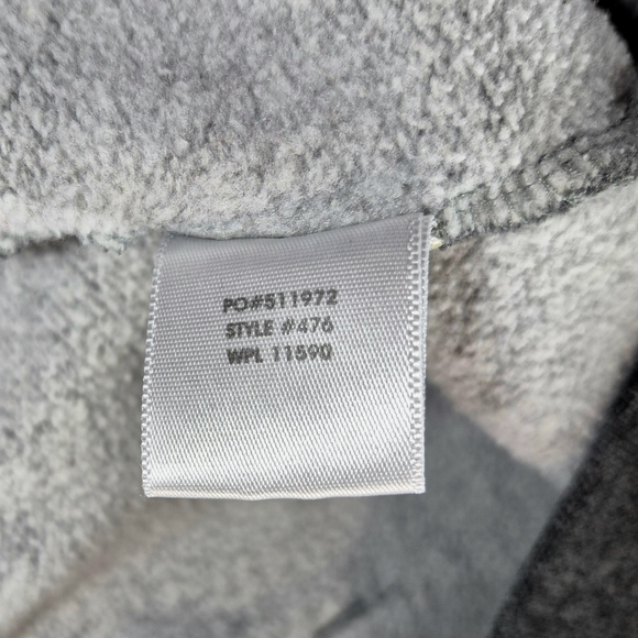 Vintage MV Sport Pro-Weave Minnesota Alpine Skiing State Hoodie Gray Large - Picture 10 of 11